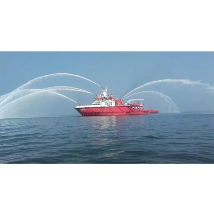 Sistema di fuoco antincendio esterno marino